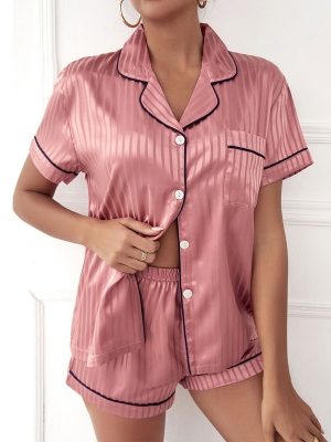 Women Sleepwear Summer Pajama Set Summer Outfits