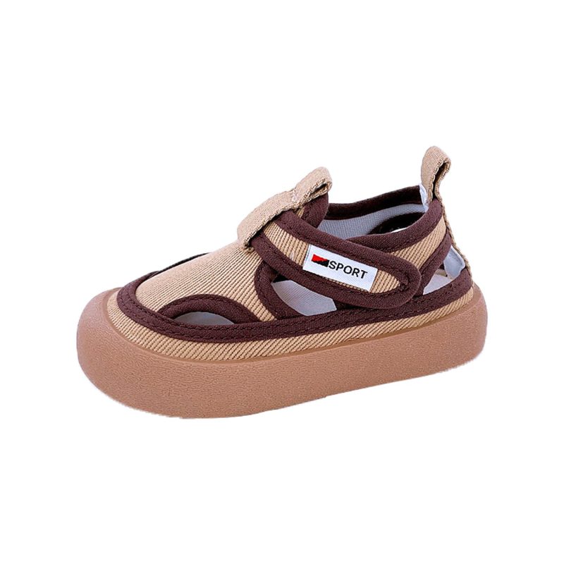 Candy Boys and Girls Summer Breathable Small Cloth Sandals - Image 3