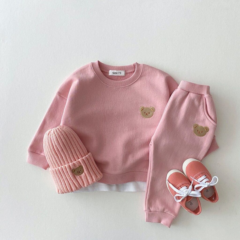 Toddler Baby Boys Girl Fall Clothes Sets Baby Girl Clothing - Image 4