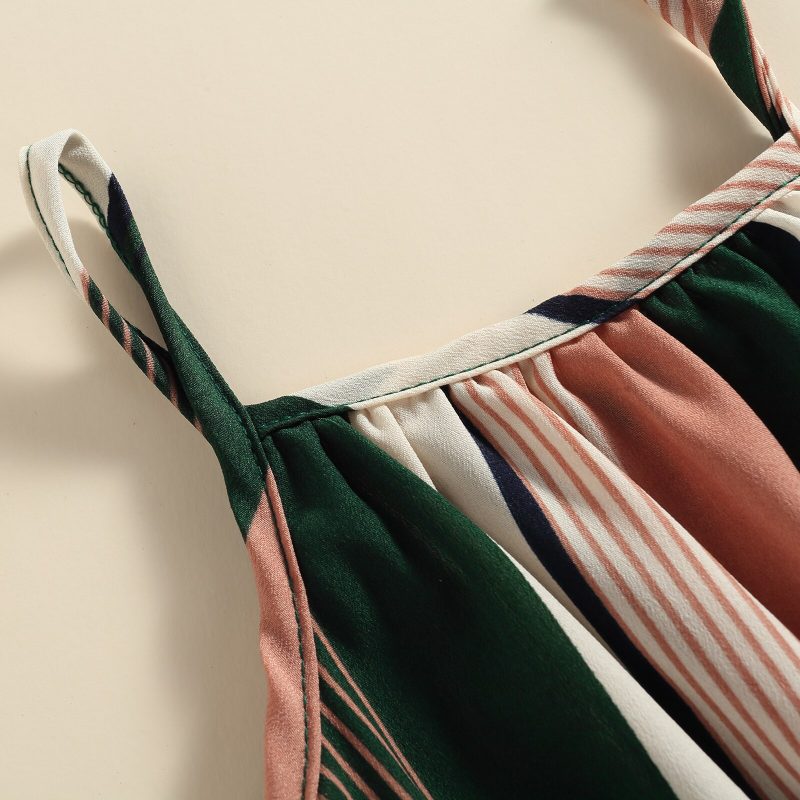 Casual Bandage Sleeveless Suspender Jumpsuit - Image 5