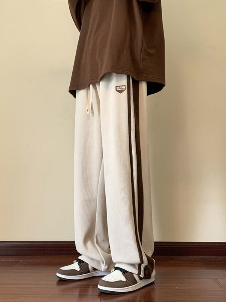 Vintage Corduroy Wide Leg Pants Women Casual Baggy Harajuku Streetwear Trousers - Image 2