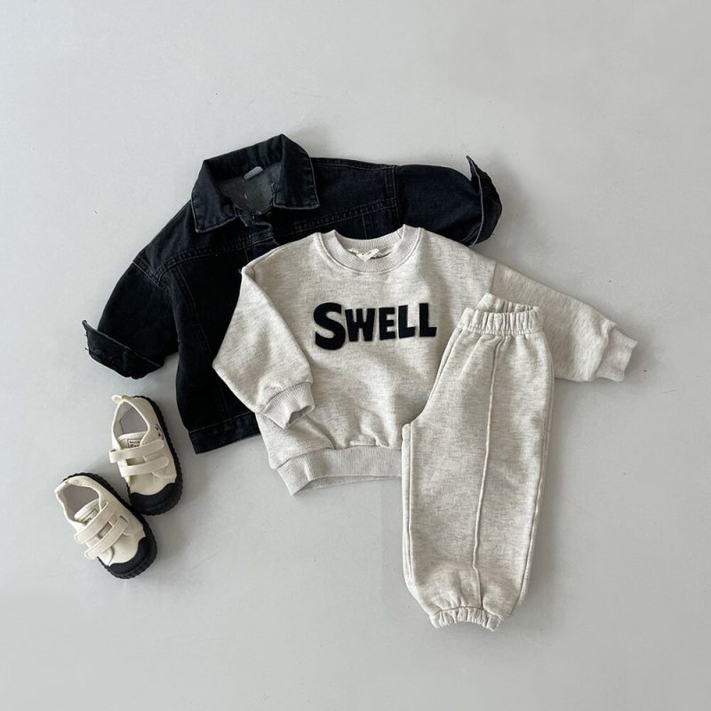 Baby Boys Girls Trousers Toddler Pull-On Pant Loose Sport Pants Oversize Jogger Pants - Image 2