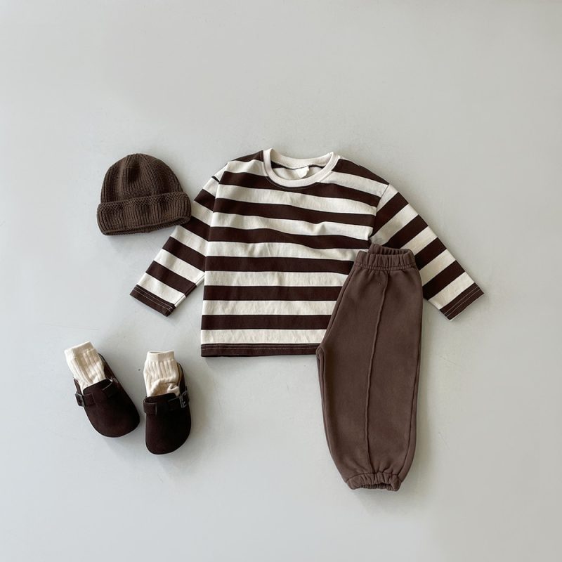 Baby Boys Girls Trousers Toddler Pull-On Pant Loose Sport Pants Oversize Jogger Pants - Image 3