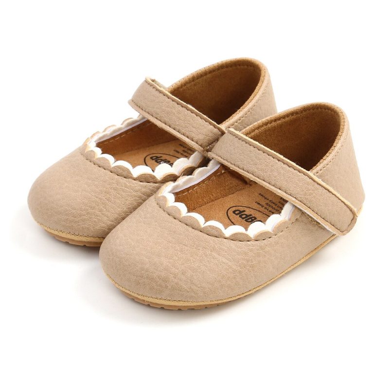 New Baby Shoes Baby Boy Girl Shoes Leather Rubber Sole Anti-slip Toddler First Walkers Infant Crib Shoes Newborn Girl Moccasins - Image 2