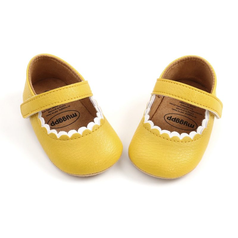 New Baby Shoes Baby Boy Girl Shoes Leather Rubber Sole Anti-slip Toddler First Walkers Infant Crib Shoes Newborn Girl Moccasins - Image 4