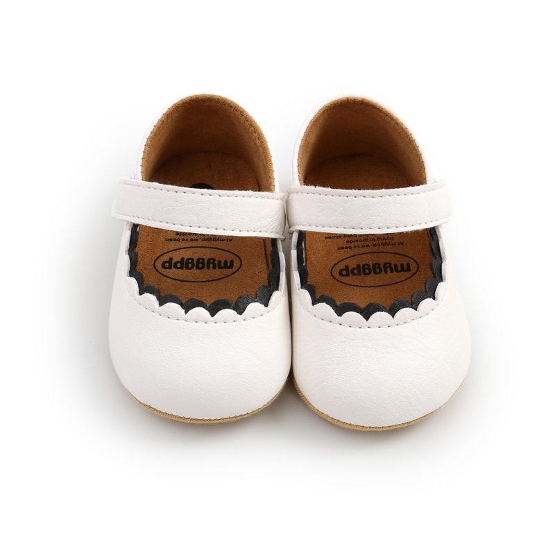 New Baby Shoes Baby Boy Girl Shoes Leather Rubber Sole Anti-slip Toddler First Walkers Infant Crib Shoes Newborn Girl Moccasins - Image 5