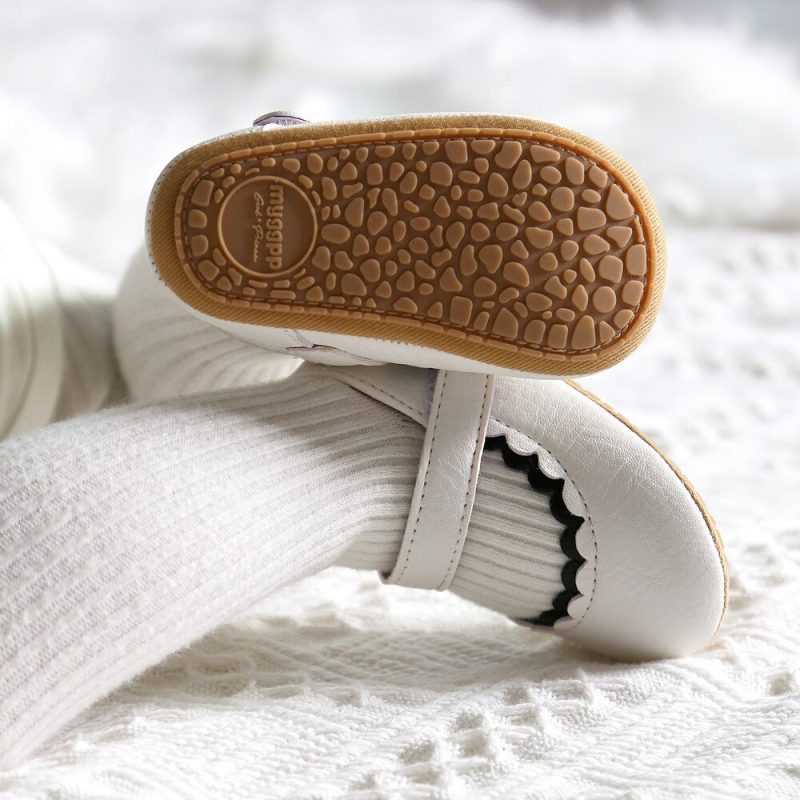 New Baby Shoes Baby Boy Girl Shoes Leather Rubber Sole Anti-slip Toddler First Walkers Infant Crib Shoes Newborn Girl Moccasins - Image 6