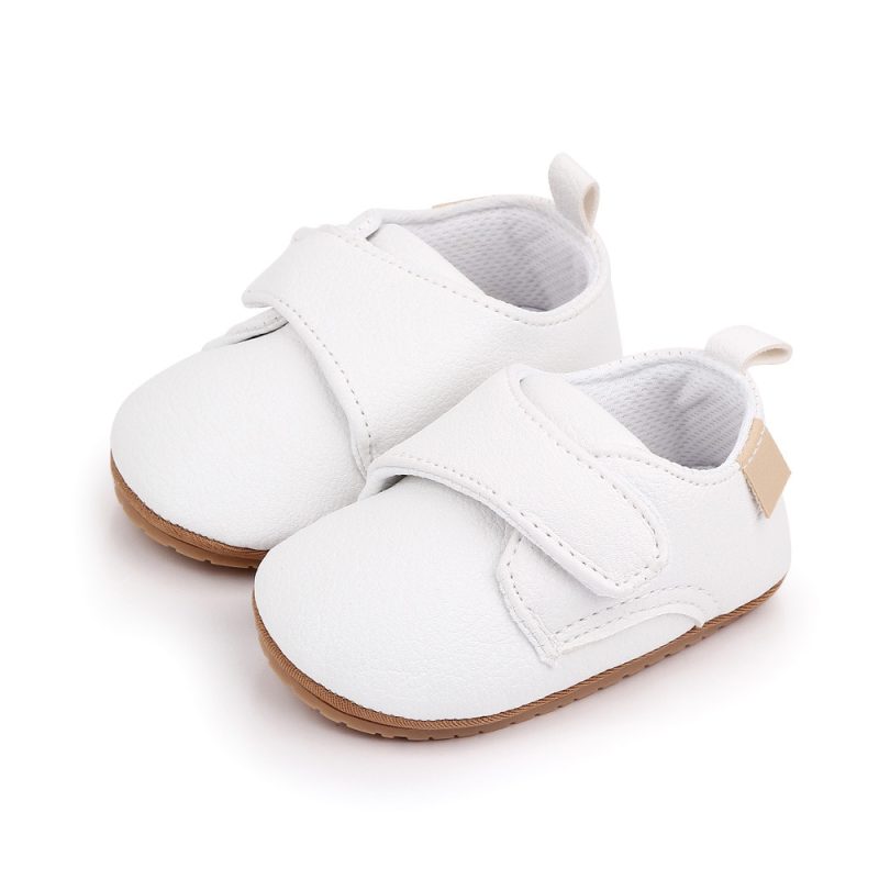 Newborn Baby Shoes Baby Boy Girl Shoes Classic Leather Rubber Sole Anti-slip Toddler First Walkers Infant Girl Shoes Moccasins - Image 2