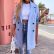 Spring Autumn Trench Coat Woman New Double-Breasted Mid-Long Women Trench Coat