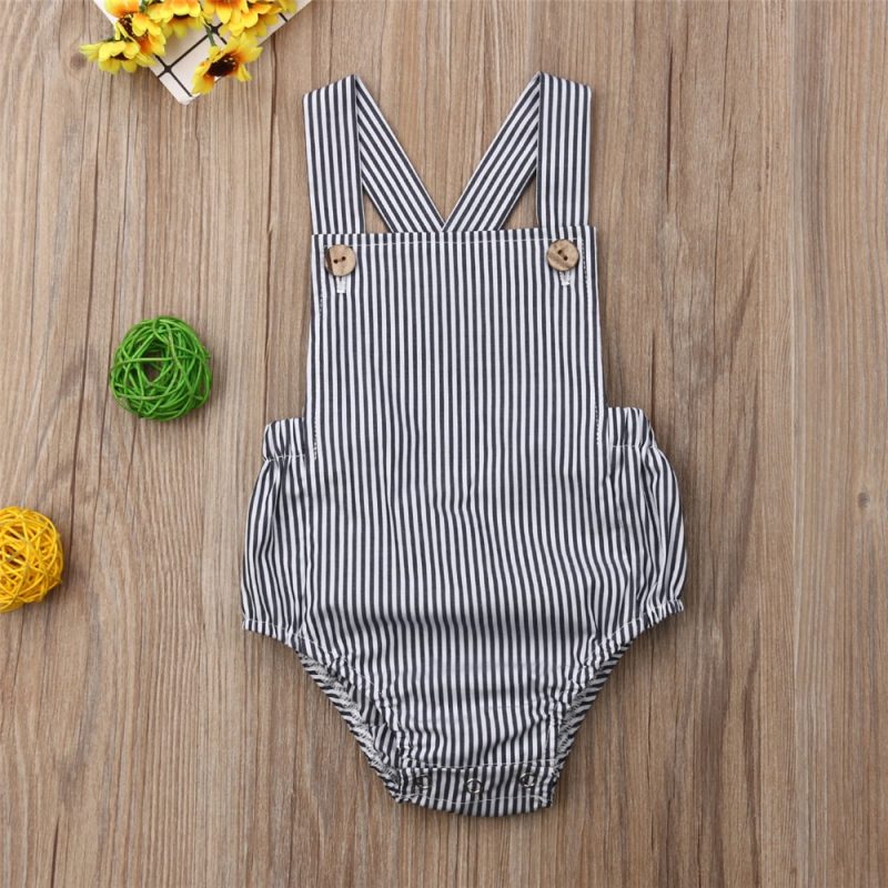 Newborn Baby Romper Summer Sleeveless Jumpsuits - Image 2
