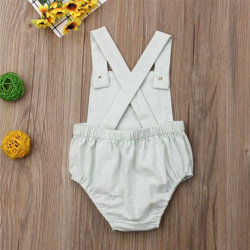 Newborn Baby Romper Summer Sleeveless Jumpsuits - Image 6