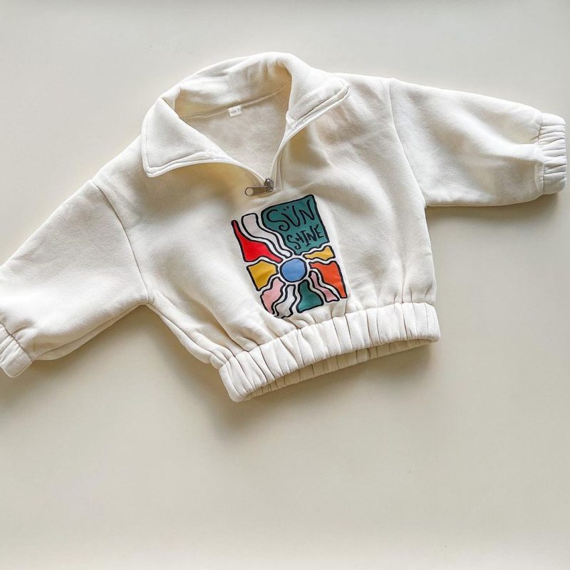 Boys Clothing Sets Thicken Half-Zip Fleece Jacket + Pant Winter - Image 2