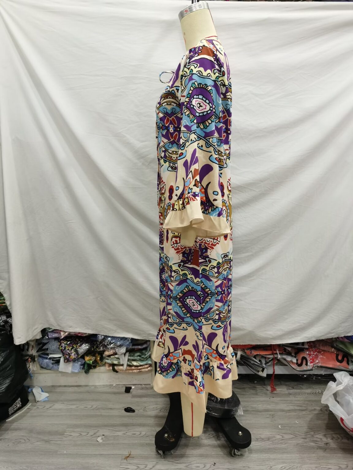 Amoi Women Printed Midi Dress - Image 5