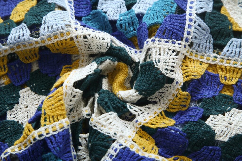 Summer Refreshing Seaside Holiday Knitted Crocheted Colorful Floral Suspender  V-neck Sexy - Image 6
