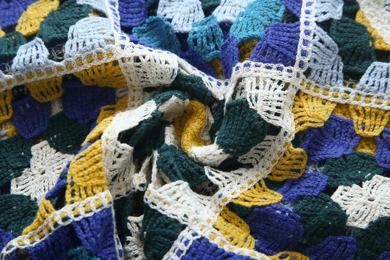 Summer Refreshing Seaside Holiday Knitted Crocheted Colorful Floral Suspender  V-neck Sexy - Image 6