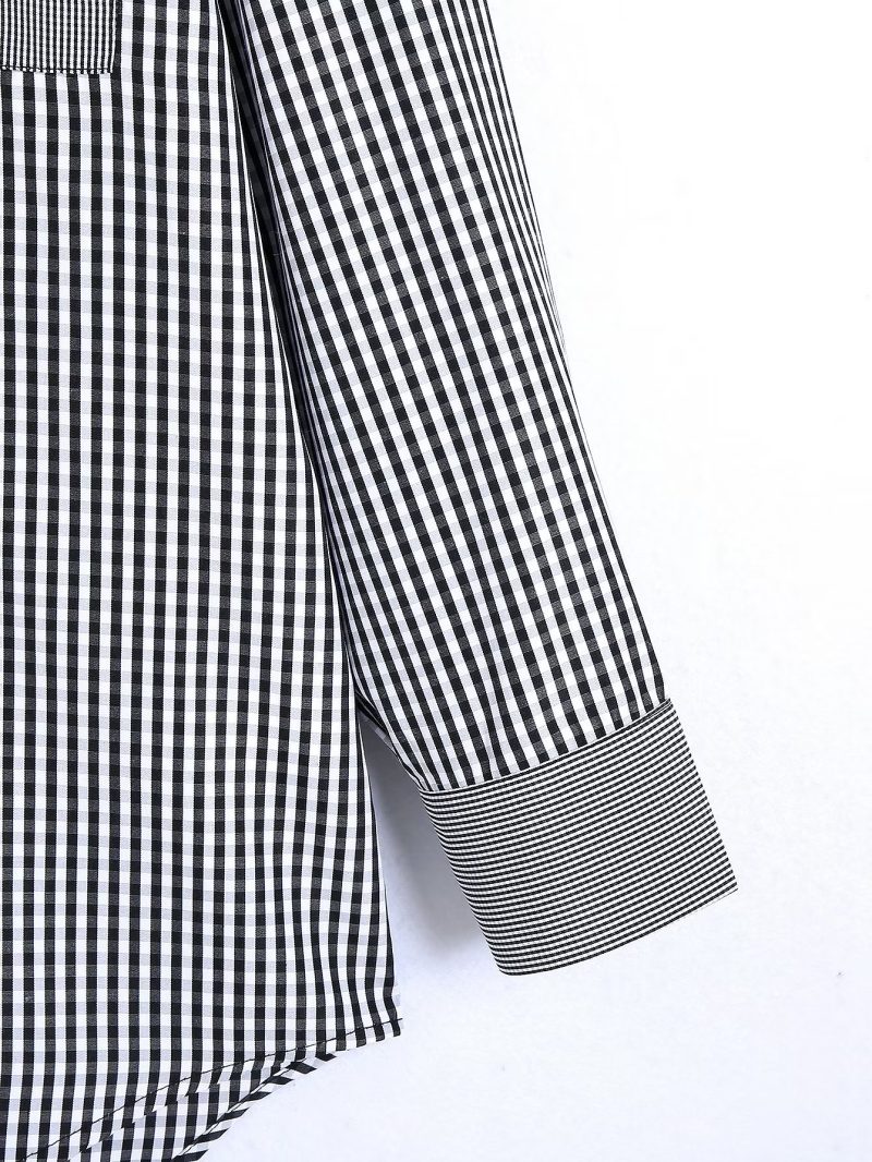Spring Summer Artistic Vintage Vertical Stripes Cardigan Long Sleeve Shirt Loose Slimming Youthful-Looking Wild Shirt - Image 6