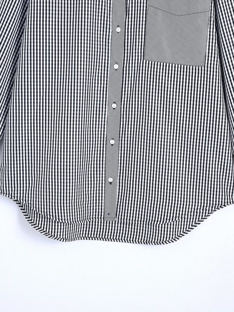 Spring Summer Artistic Vintage Vertical Stripes Cardigan Long Sleeve Shirt Loose Slimming Youthful-Looking Wild Shirt - Image 7