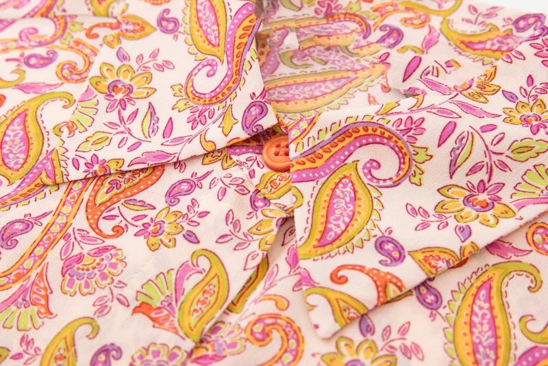 Spring Women Slimming Printed Shirt - Image 7