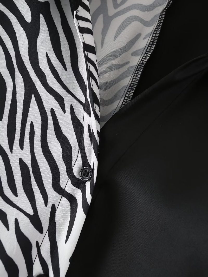 Long Sleeves Shirt Mid-Length Top Early Autumn Loose Women Clothing - Image 5