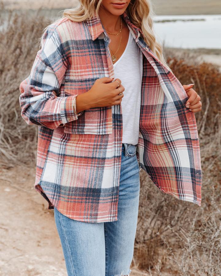 Pink and Blue Plaid