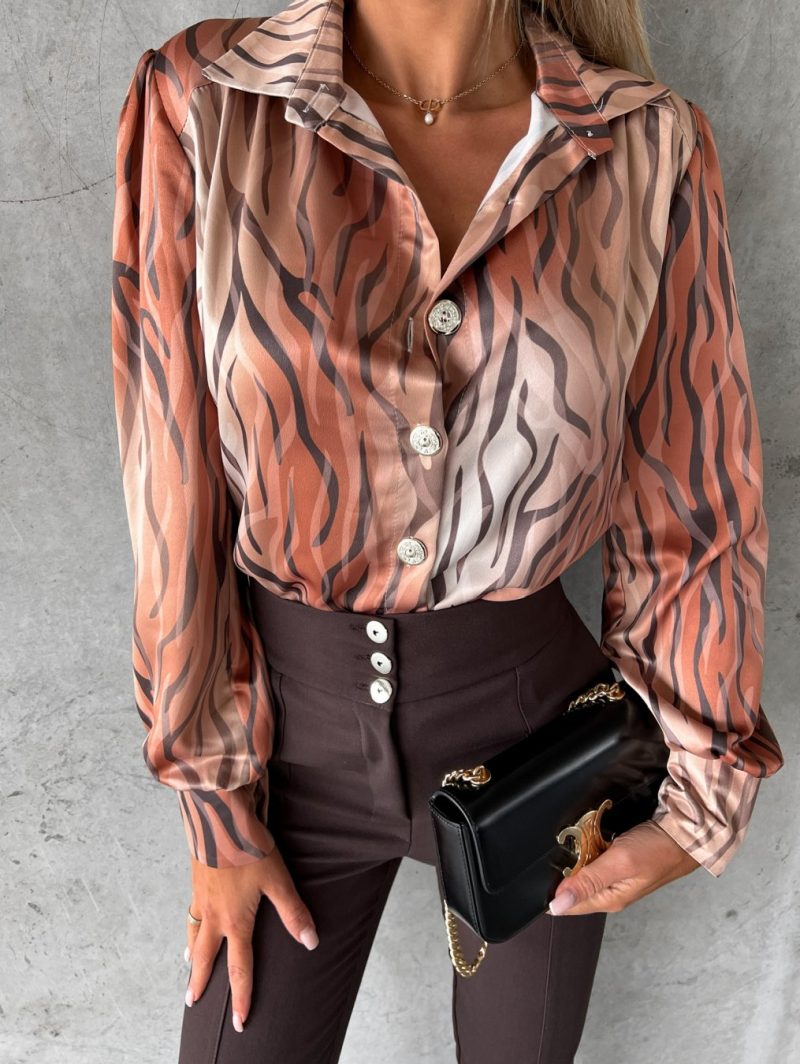 Women Baroque Printed Shirt - Image 10