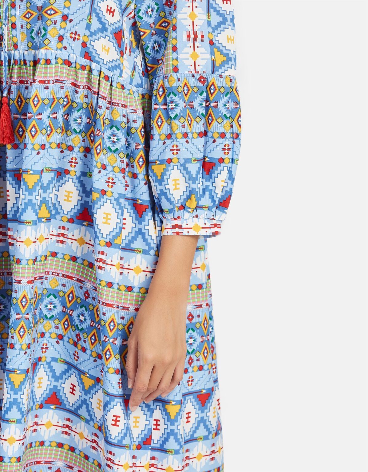 Women Clothing Spring Fall Crew Neck Vacation Elegant Daily A line Dress Maxi Dress - Image 4