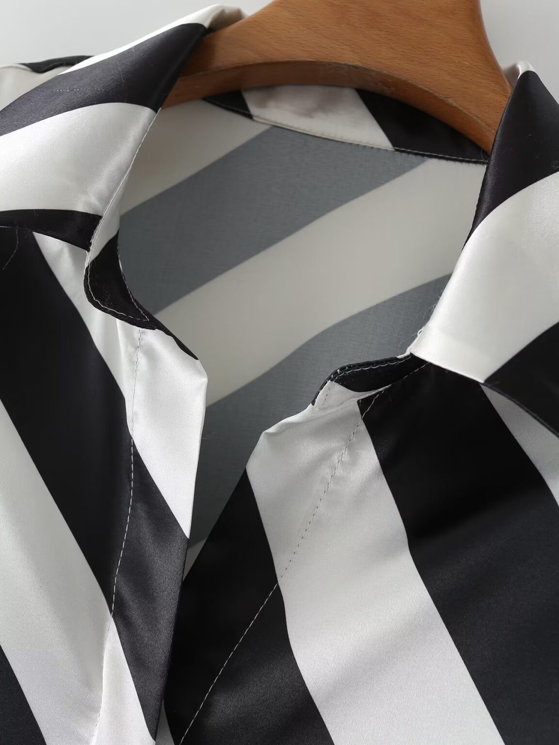 Summer Women Clothing Niche Zebra Pattern Loose Shirt - Image 5