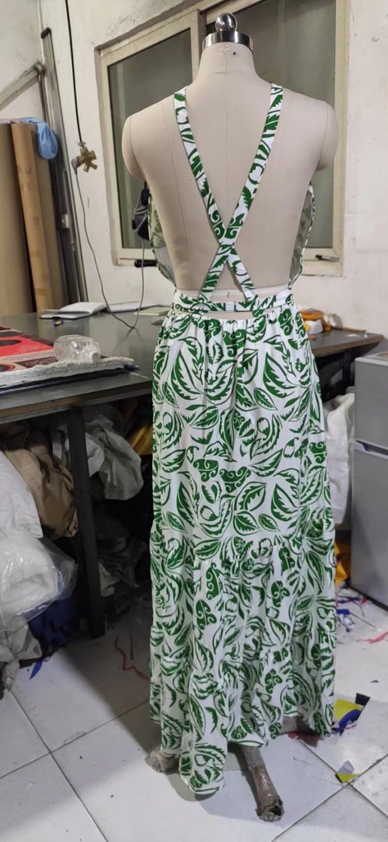 Fashion Sexy Floral Back Dress Bohemian Dress - Image 6