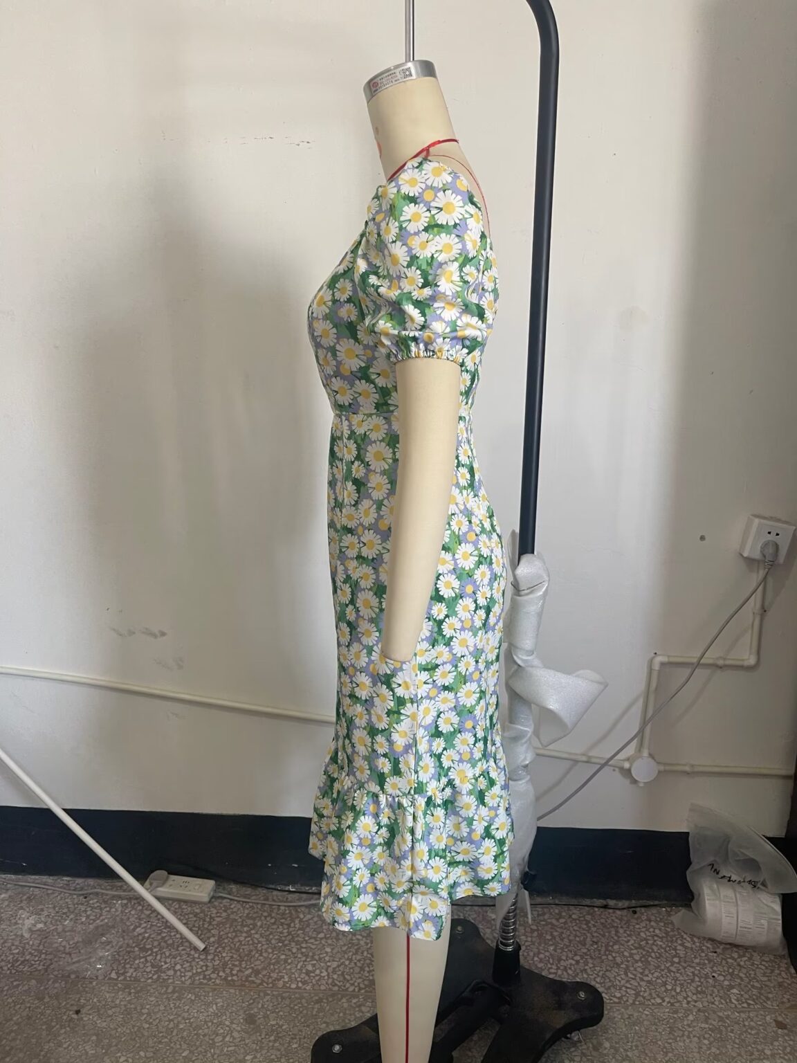 Women Summer Dress Cover Belly Slimming Fresh Conservative Spring - Image 6