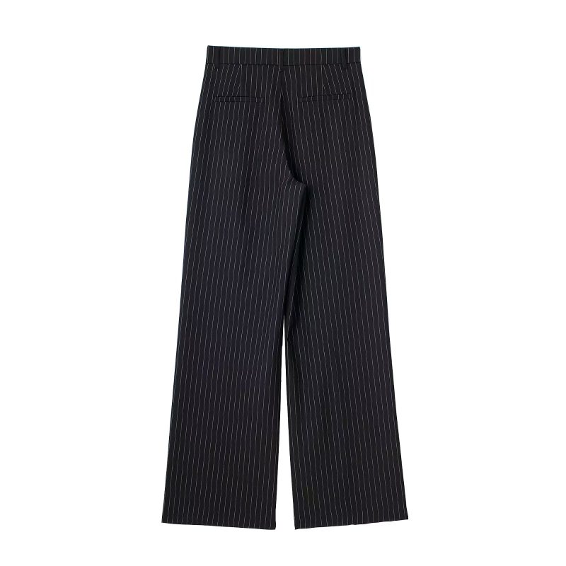 Spring Summer High Waist Drooping Work Pant Women Slimming Straight Loose Fitting Mopping Pants - Image 11