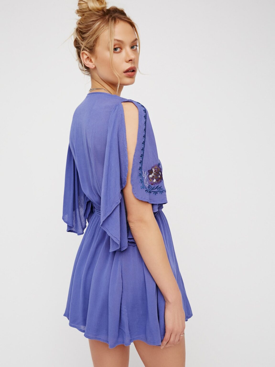 Women  Spring and Summer Elegant Seaside Holiday Sexy Embroidered Dress - Image 9