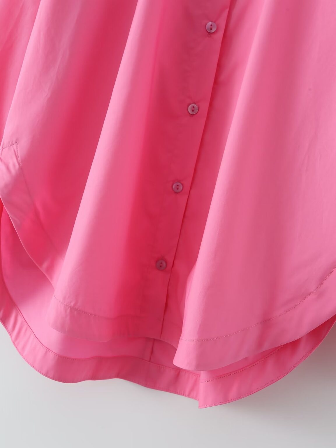 Heart Shaped Opening Design Long Sleeve Shirt Women Spring - Image 12