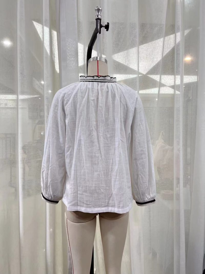 Niche Shirt Women Autumn Winter High Sense Small Shirt Chic Top - Image 8