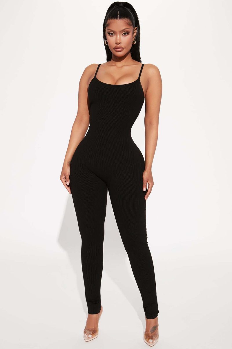 Women Clothing Summer Thread Sling Hip Lifting Beauty Back One Piece Trousers - Image 5