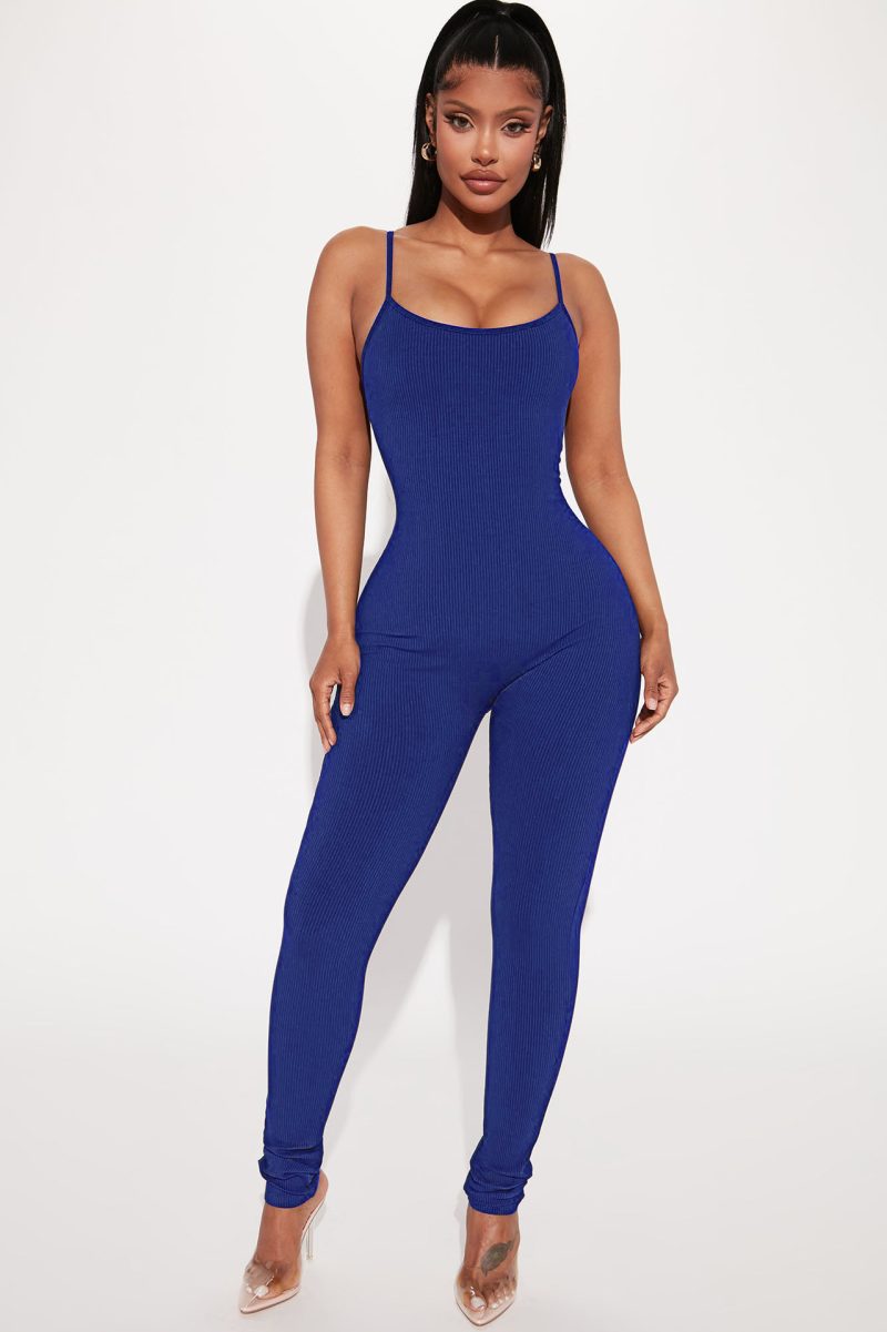 Women Clothing Summer Thread Sling Hip Lifting Beauty Back One Piece Trousers - Image 9