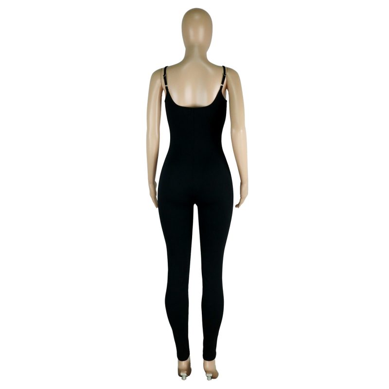 Women Clothing Summer Thread Sling Hip Lifting Beauty Back One Piece Trousers - Image 13