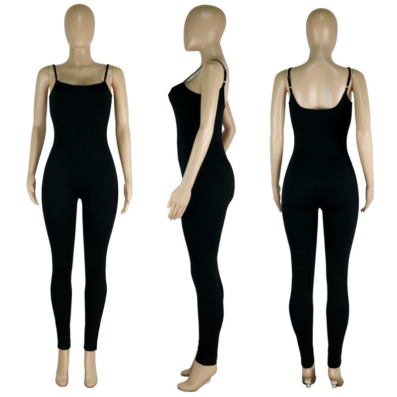 Women Clothing Summer Thread Sling Hip Lifting Beauty Back One Piece Trousers - Image 14