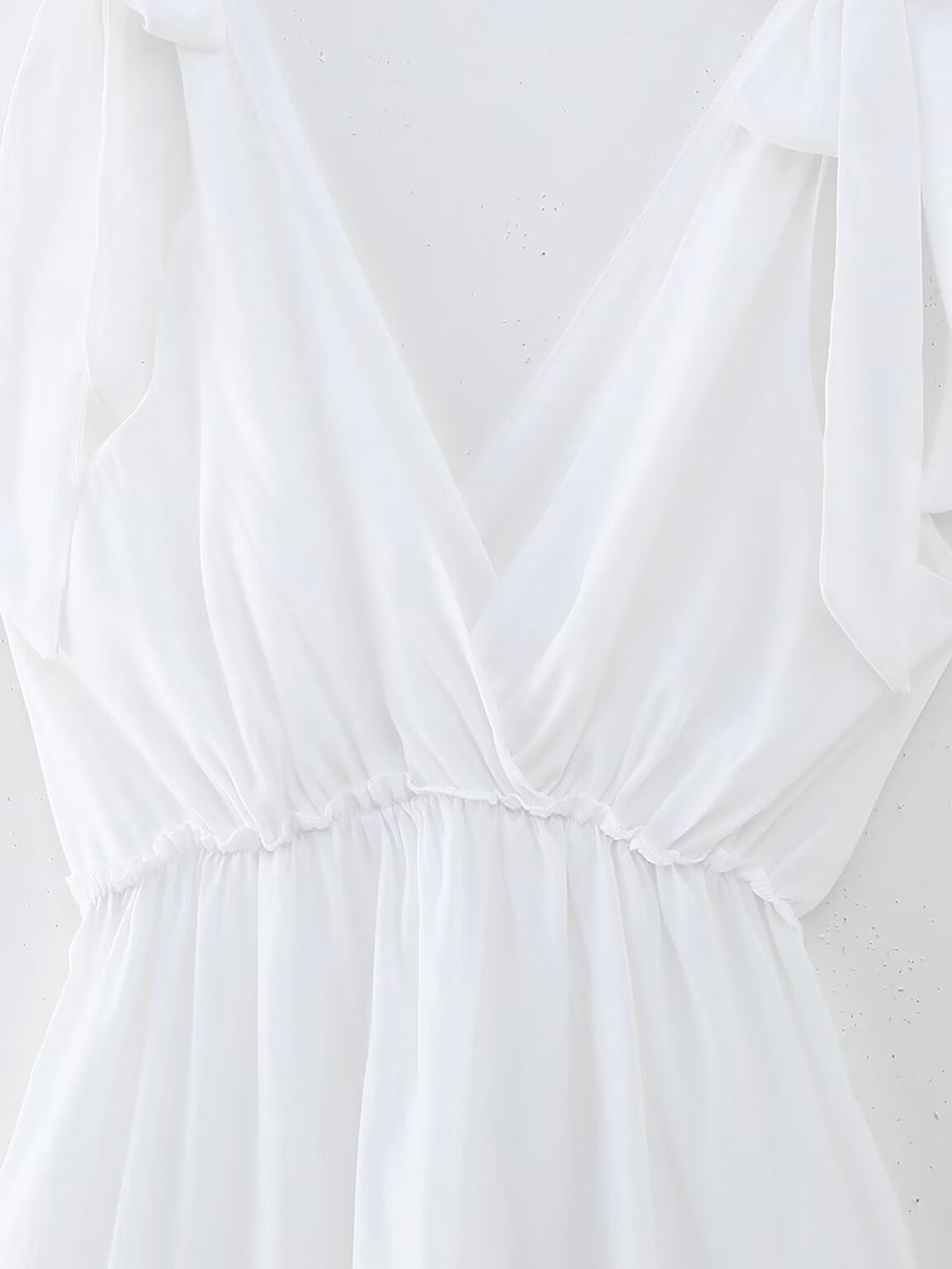 Women  Wear Winter Bubble Wrinkle Multi Layer Stitching Dress with Lining - Image 4