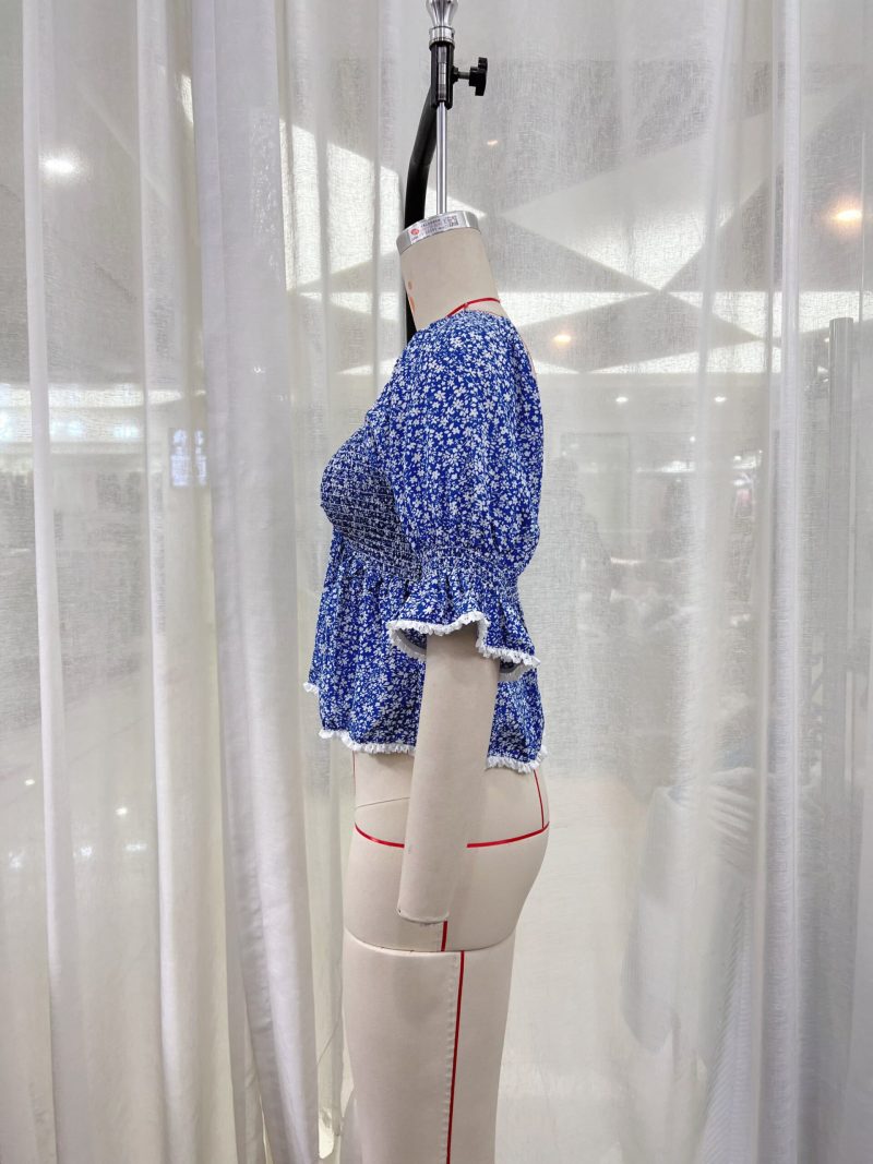 Summer Loose Short Sleeve Casual Top for Women Blouses - Image 4