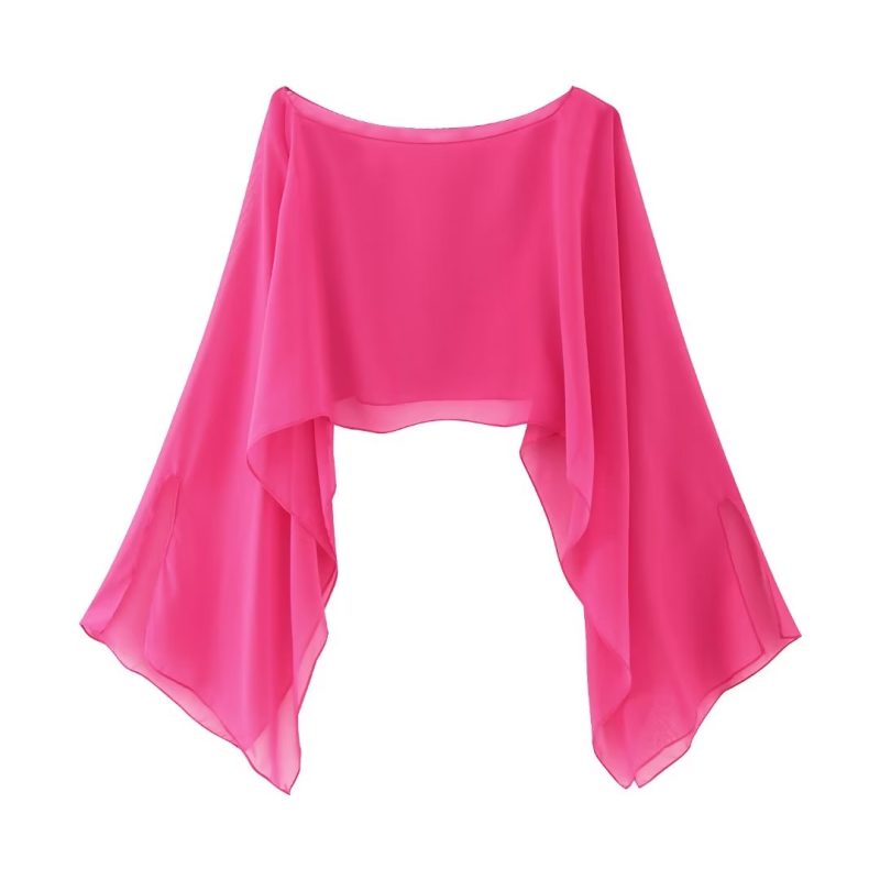Summer French Retro Women Clothing Top - Image 3