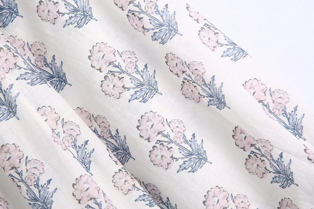 Sweet French Floral Dress Long Fairy Early Spring Niche Tea Break Dress - Image 8