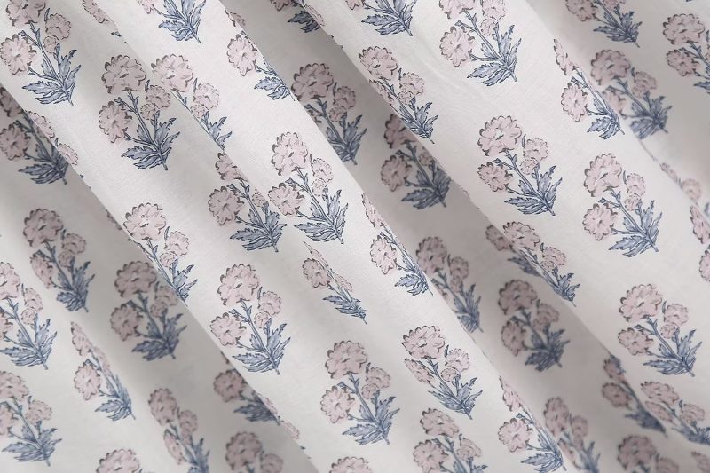 Sweet French Floral Dress Long Fairy Early Spring Niche Tea Break Dress - Image 15