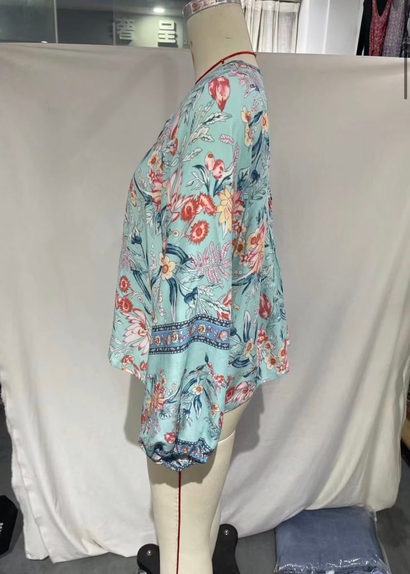 Spring Women Street All Match Positioning Printed Shirt - Image 5