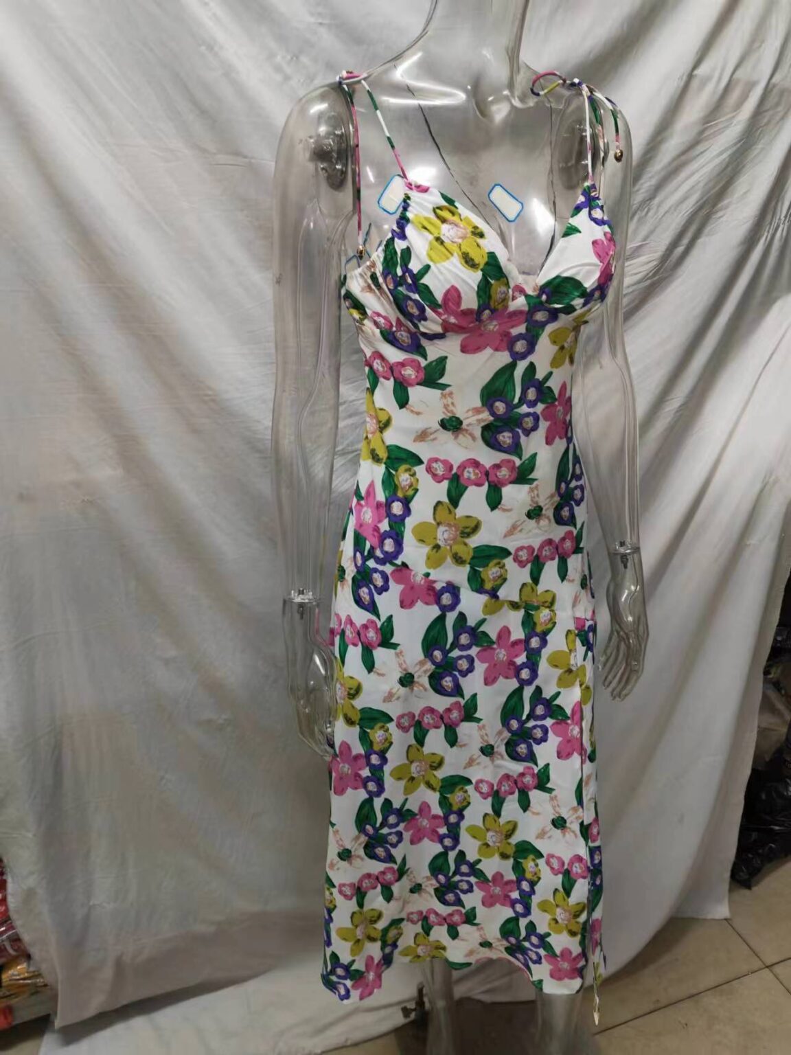 Women  Summer New Sexy Backless Slip Dress  Casual Beach Vacation Style Dress - Image 6