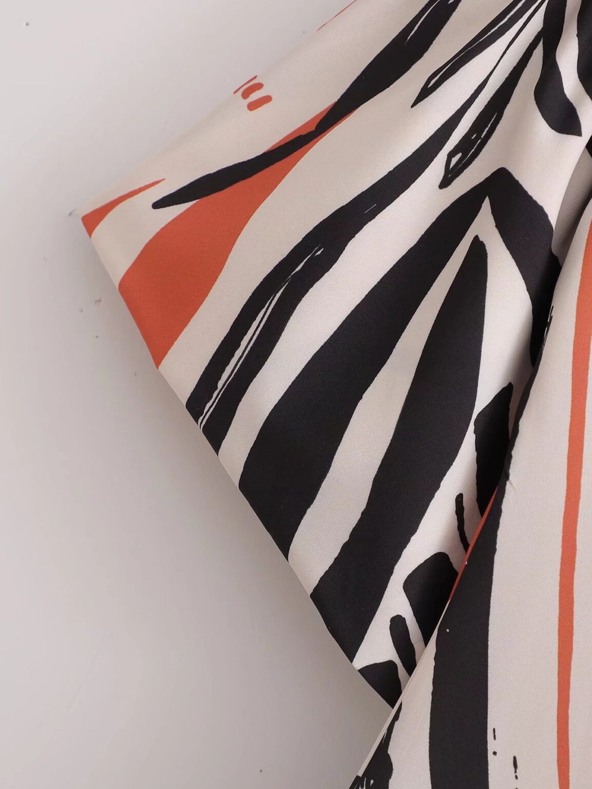 Summer New Women Dress Geometric Abstract Printed Maxi Dress - Image 3
