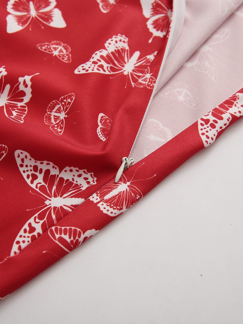 Spring Summer Women Clothing Fashionable Bloggers Same Printing Long Suspender - Image 2
