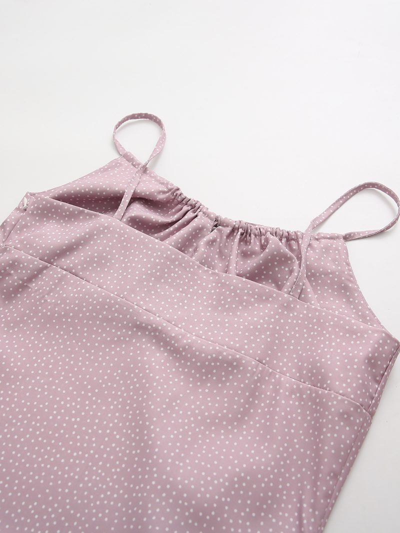 Printed Suspender Korean Women Clothing Summer Sexy Slim Fit Slimming Sheath - Image 5