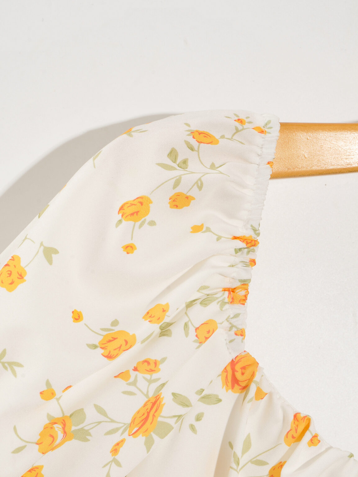 Summer Wind Women Floral Print Short Sleeve Long Pattern Dress - Image 5