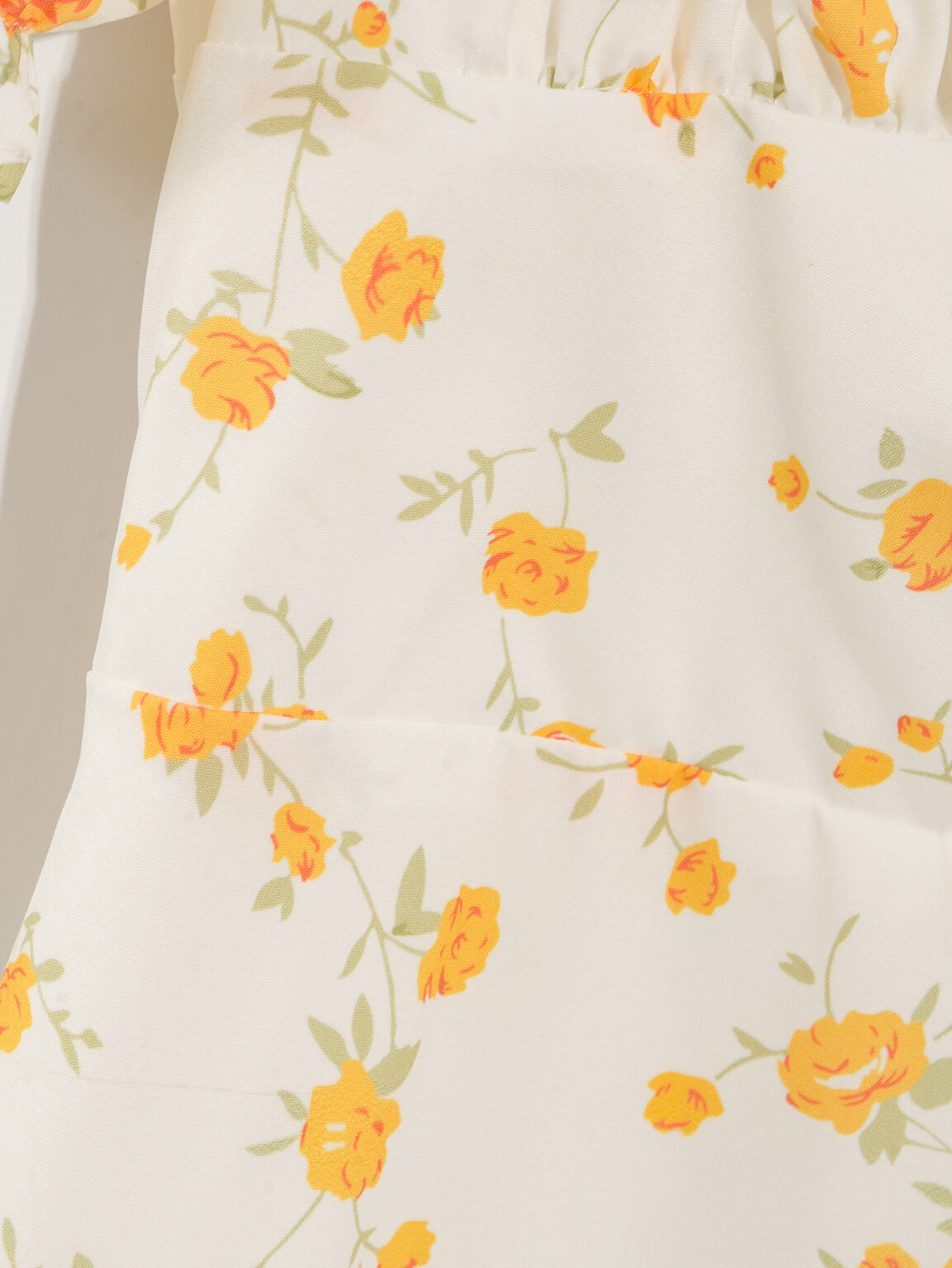 Summer Wind Women Floral Print Short Sleeve Long Pattern Dress - Image 7