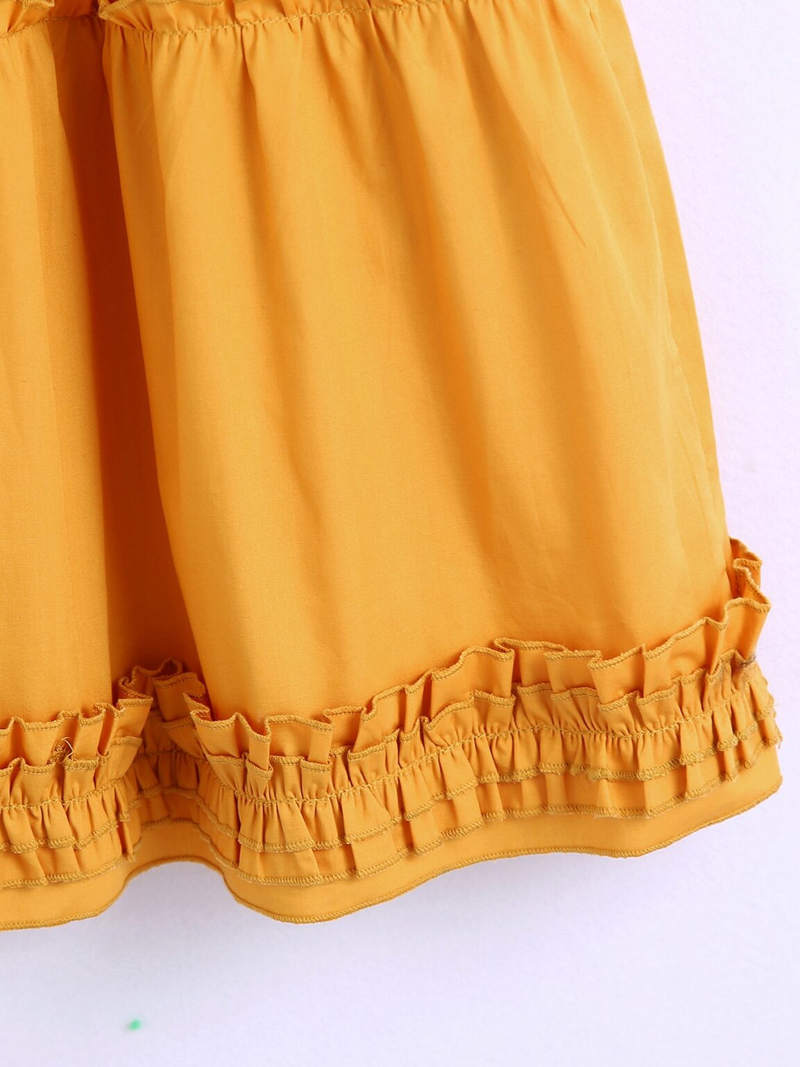 Spring Women Elastic Waist-Tightening Cami Dress - Image 3